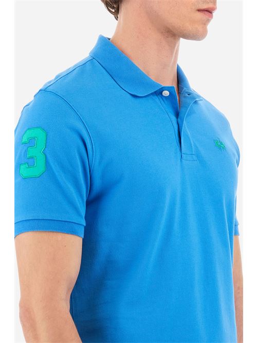 MAN POLO S/S PIQUET STRETCH LA MARTINA | YMP300-PK001/07205